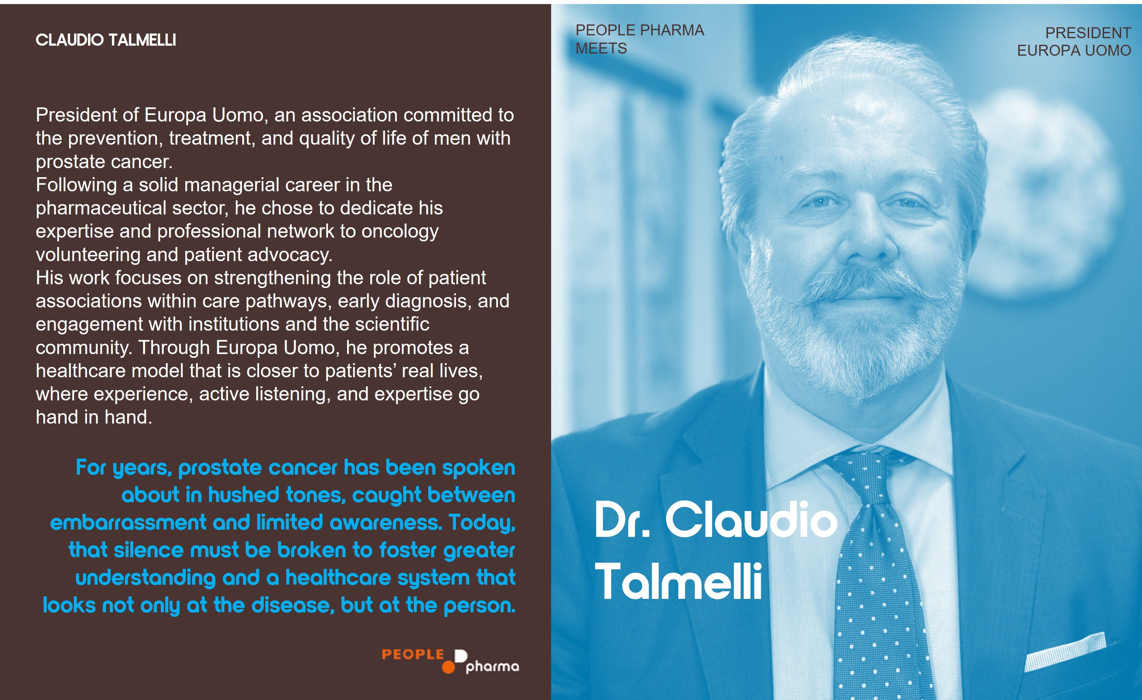 Cover image for Dr Talmelli - President Europa Uomo