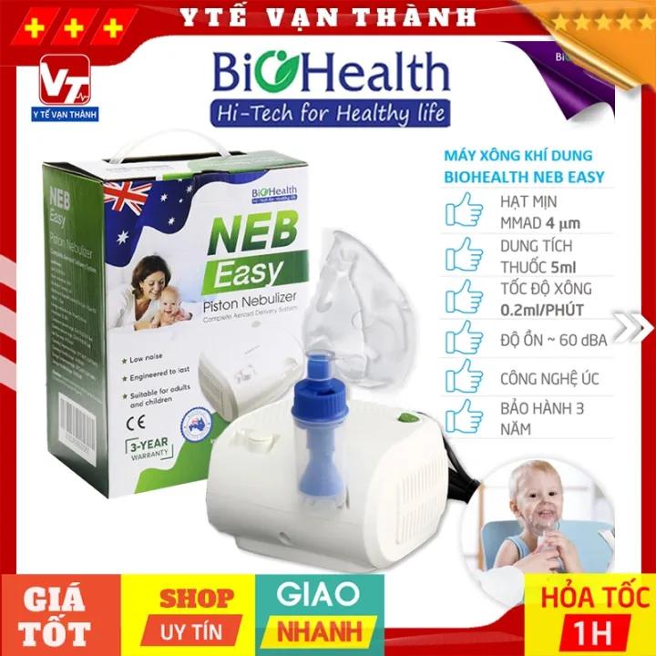 Máy Xông Khí Dung Mũi Họng Biohealth NEB EASY | (Úc)