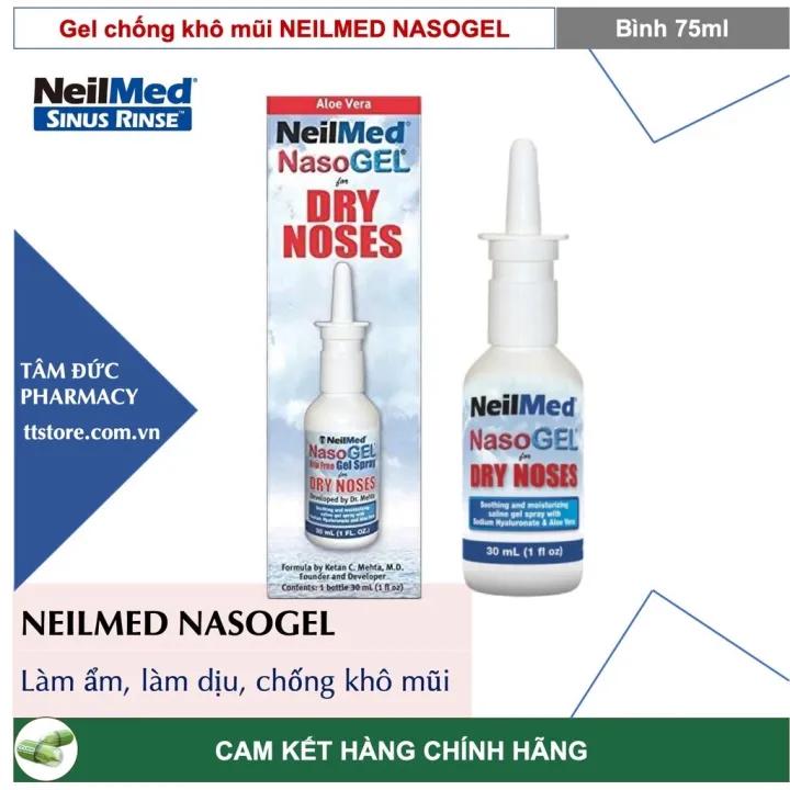 [HCM]Gel xịt chống khô mũi NeilMed NasoGel Spray [Neilmed Naso gel nelmed neomed]