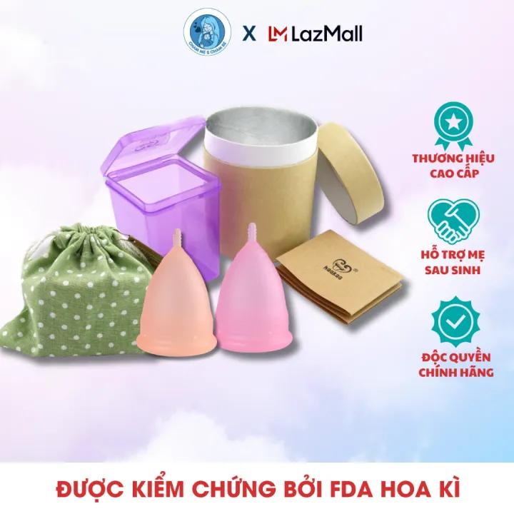 Cốc nguyệt san thân ngắn Flowcup Haakaa