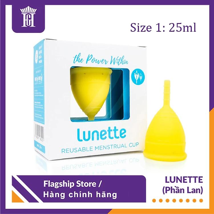 Cốc Nguyệt San Lunette Màu Vàng Lunette Menstrual Cup Yellow