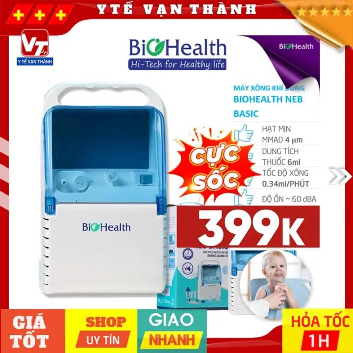 Máy Xông Khí Dung Mũi Họng Biohealth Neb Basic (Úc)
