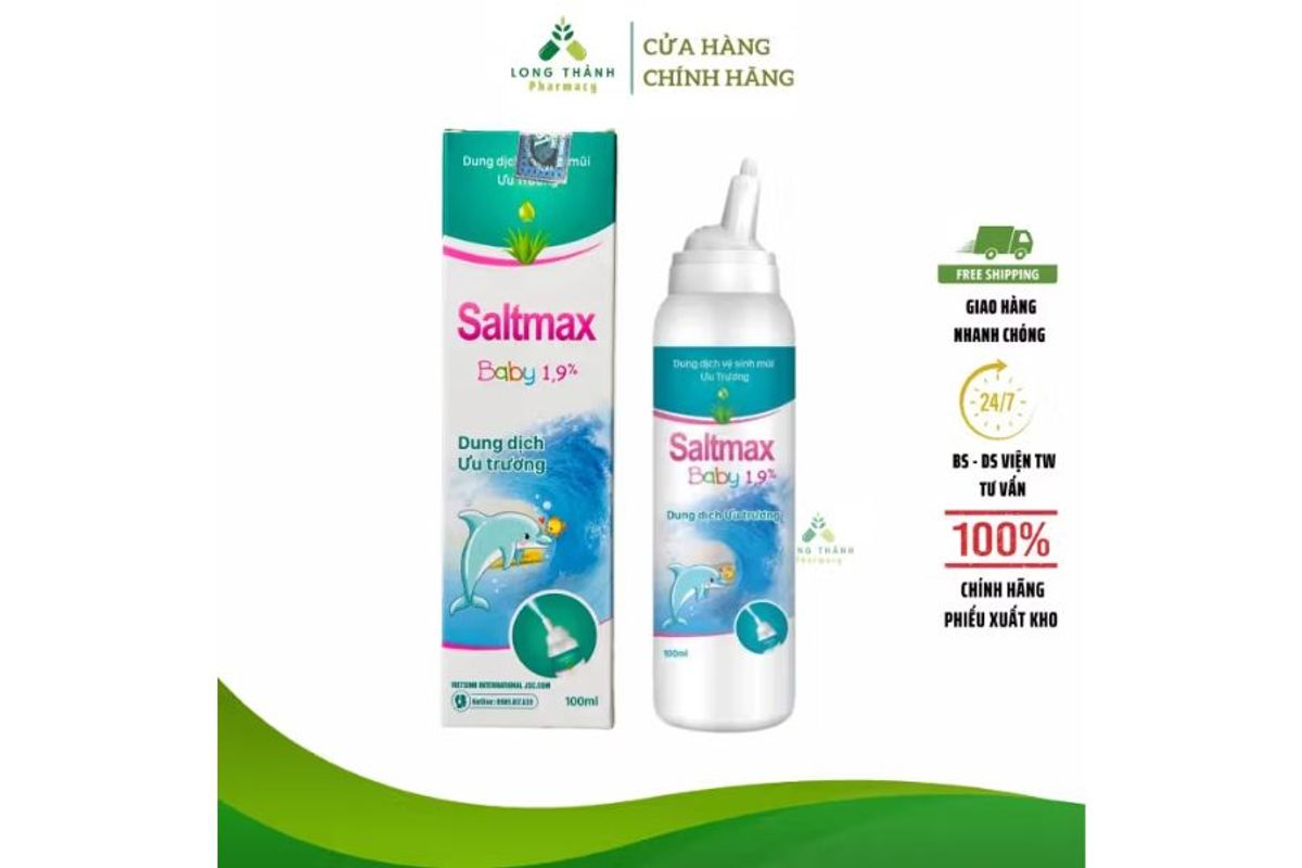 Xịt Mũi Saltmax Là Gì?