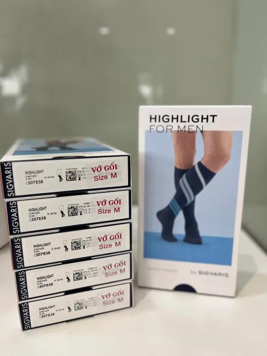 Vớ Y Khoa Gối Hỗ Trợ Điều Trị Suy Giãn Tĩnh Mạch Sigvaris Highlight For Men - Gối