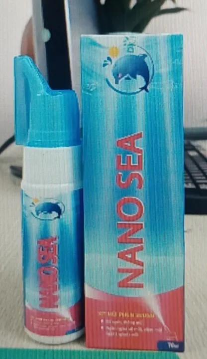 NANO SEA - Nước muối biển xịt mũi phun sương