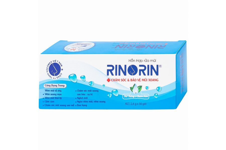 Rửa mũi Rinorin