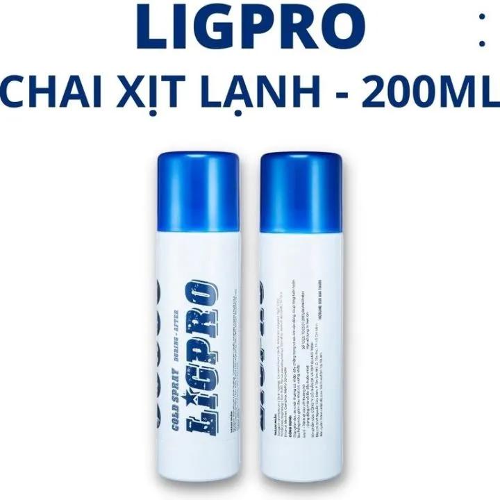 Chai Xịt Lạnh, Chai Xịt Nóng LIGPRO 200ml - Giúp Bạn Có Một Buổi Tập Luyện An Toàn