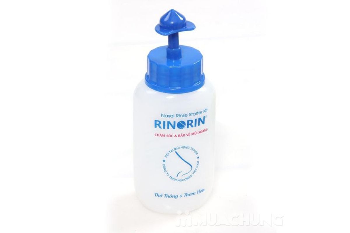 Cấu tạo và thiết kế của bình rửa mũi Rinorin