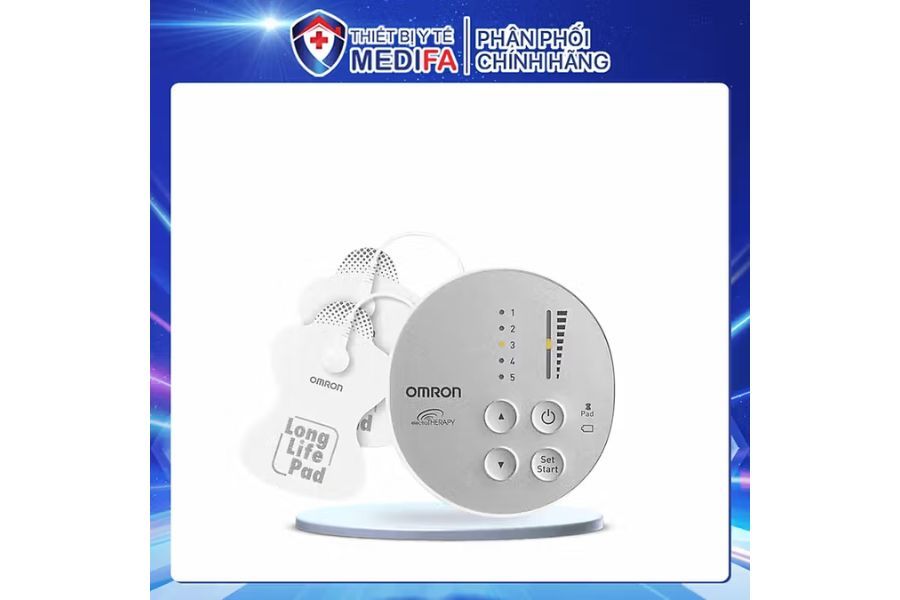 Máy xung điện trị liệu Omron – Giải pháp giảm đau, thư giãn cơ hiệu quả ngay tại nhà