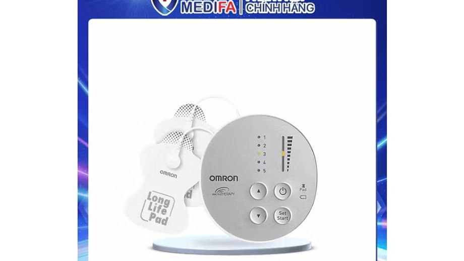 Máy xung điện trị liệu Omron – Giải pháp giảm đau, thư giãn cơ hiệu quả ngay tại nhà