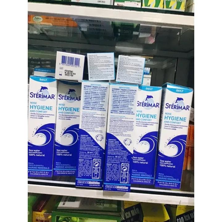Xịt mũi Sterimar (người lớn)