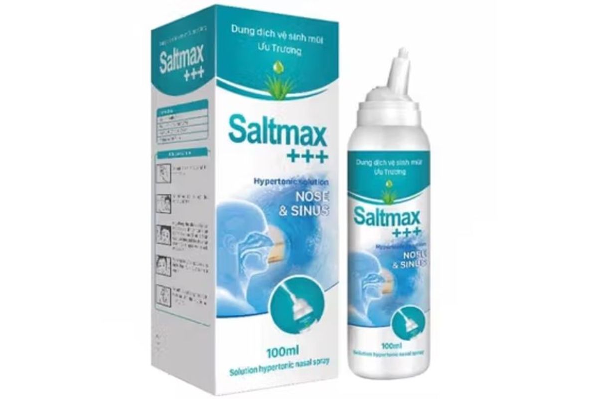 Lưu Ý Khi Sử Dụng Xịt Mũi Saltmax