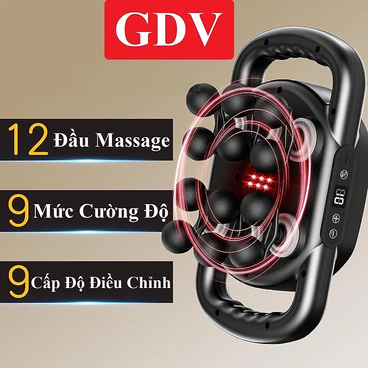 Máy Massage Toàn Thân Cầm Tay , Máy Mát Xa Đấm Lưng, Chân, Tay, Vai, Cổ 12 Đầu, 16 Đầu, 20 Đầu, 22 Đầu GDV