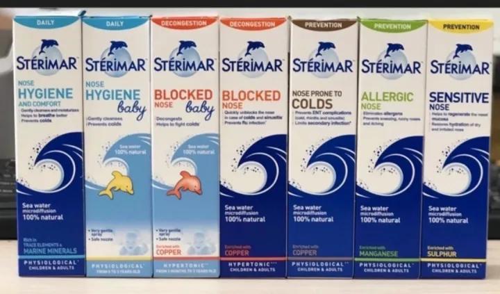 Xịt mũi Sterimar phun sương vô trùng Sterima chai 50ml