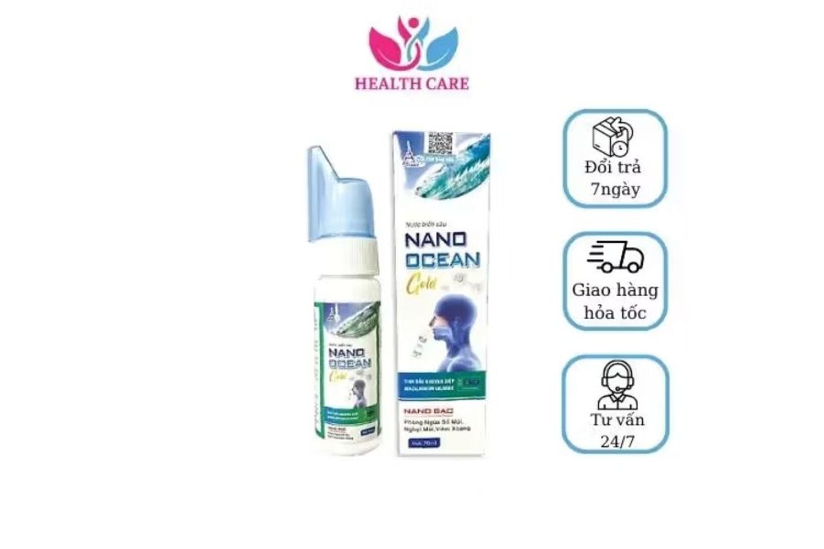 Thành phần chính của xịt mũi muối biển