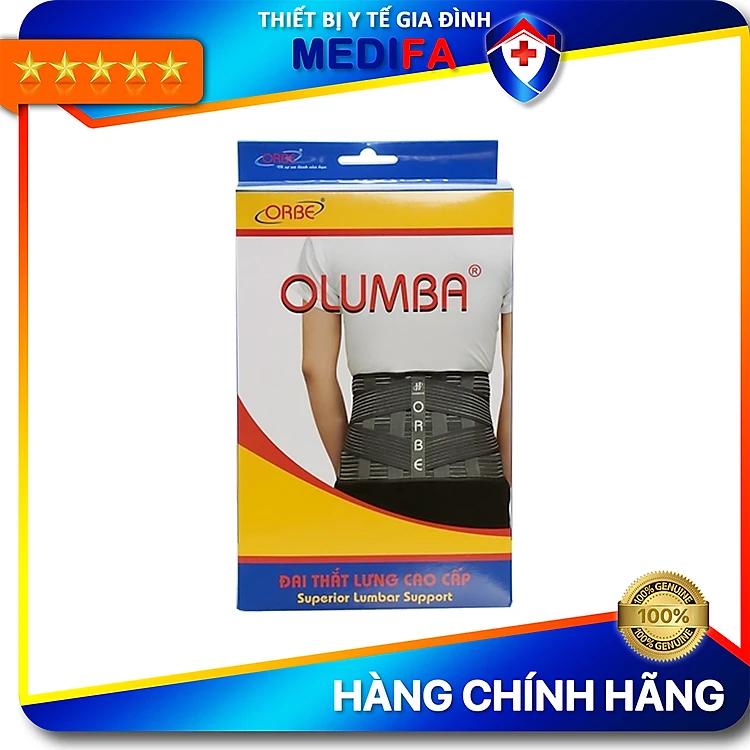 Đai thắt lưng hỗ trợ cột sống ORBE OLUMBA cho người đau lưng, thoát vị đĩa đệm thoái hóa đốt sống - Hàng chất lượng cao