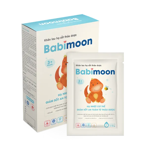 KHĂN LAU HẠ SỐT THẢO DƯỢC BABIMOON Medstand