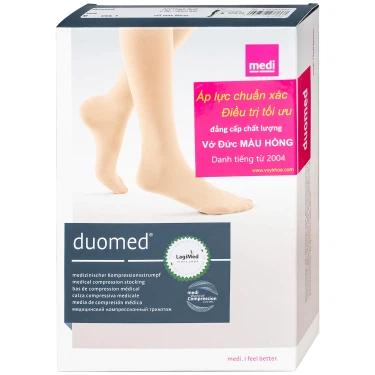 Vớ đùi y khoa Medi Duomed size M hỗ trợ điều trị giãn tĩnh mạch, phù chân, đau nhức chân (1 đôi)