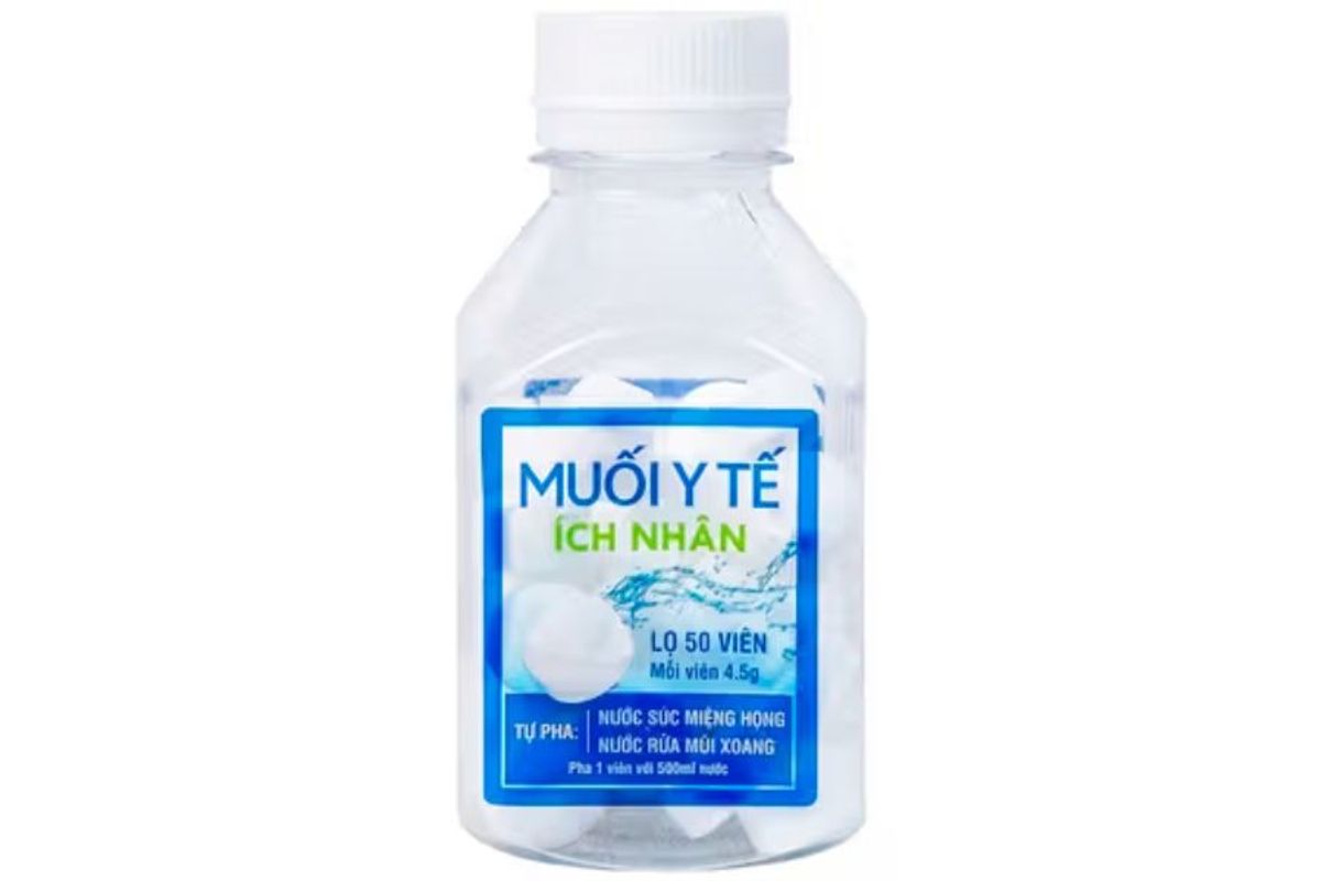 Muối y tế Ích Nhân có tốt không?