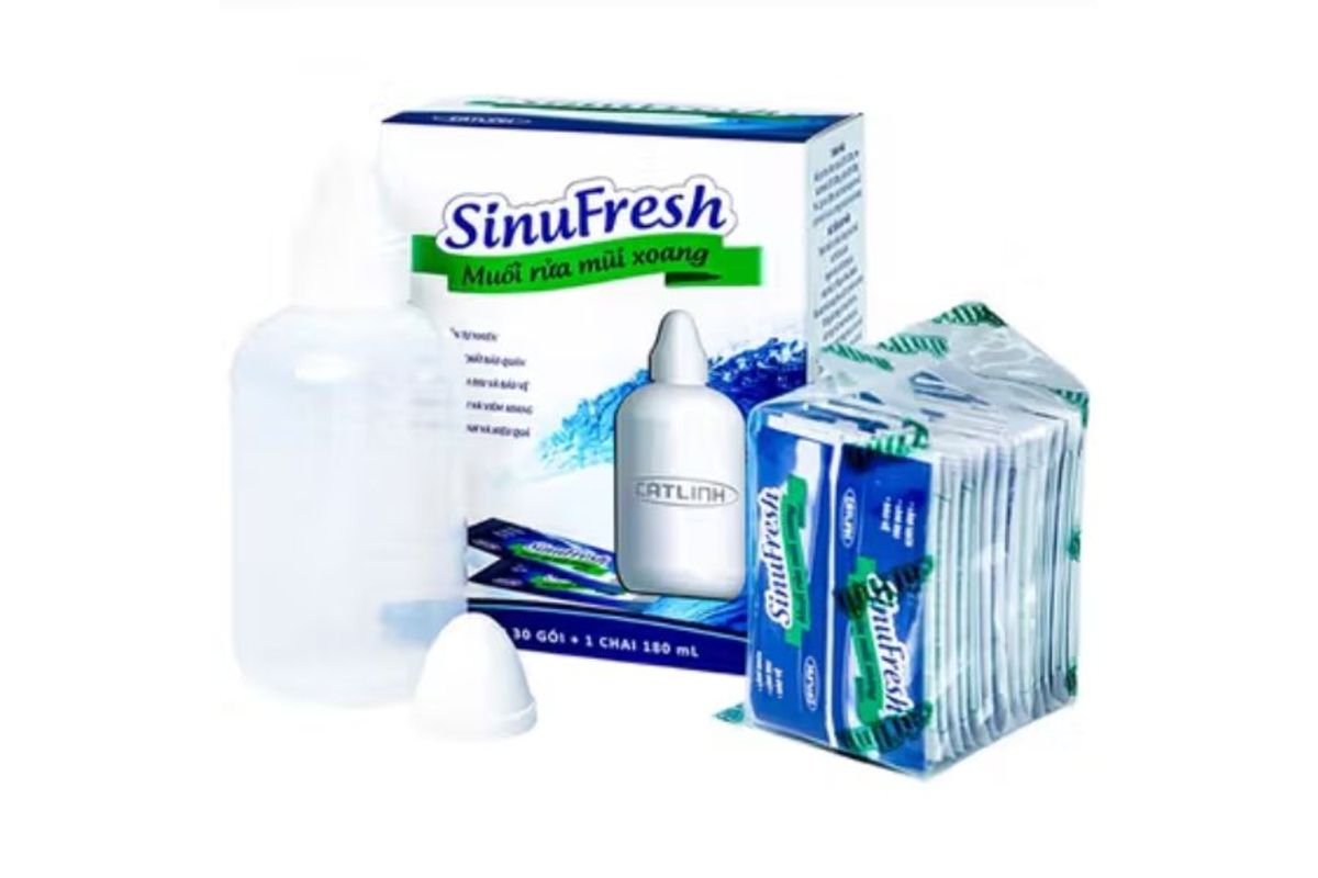 Muối rửa mũi xoang SinuFresh Cát Linh là gì?