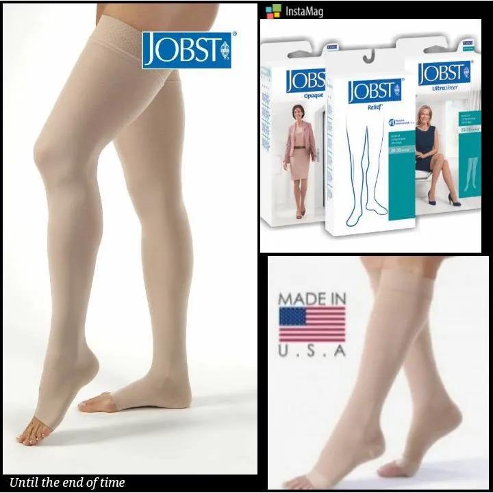 Vớ suy giãn tĩnh mạch Vớ tất đùi y khoa JOBST Relief hiệu quả cao trong hỗ trợ suy giãn tĩnh mạch