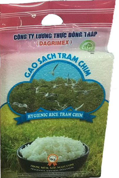 Clean rice Tram Chim