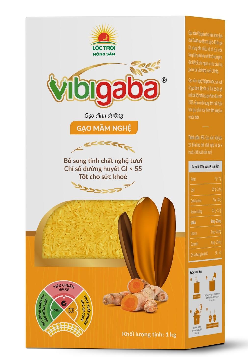 VIBIGABA TURMERIC NUTRITIONAL GROSS RICE