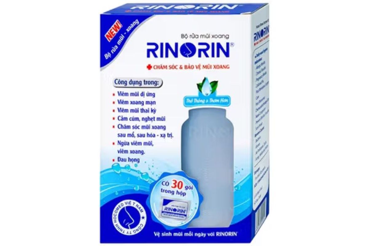 Bình rửa mũi Rinorin là gì?