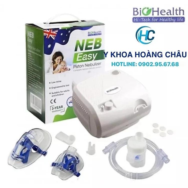 Máy xông khí dung, máy xông mũi họng Biohealth Neb Easy (Úc)