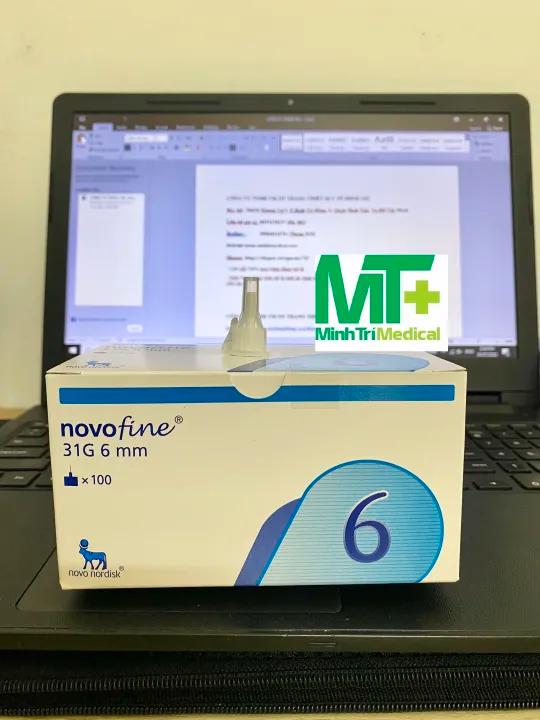Đầu kim tiêm NOVOFINE 31G 6mm (Hộp 100 đầu kim)