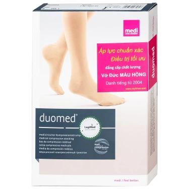 Vớ gối y khoa Duomed size M hỗ trợ điều trị suy tĩnh mạch, phù chân, đau nhức chân