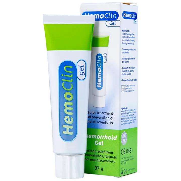 HEMOCLIN GEL Gel bôi trĩ, nứt kẽ hậu môn, phòng ngừa bệnh trĩ