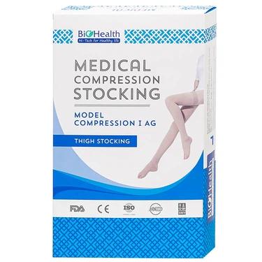 Vớ đùi y khoa Medical Compression Stocking size S BioHealth chống giãn tĩnh mạch