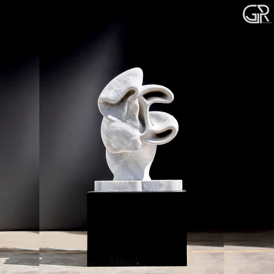 Modern Marble Abstract Sculpture For Home