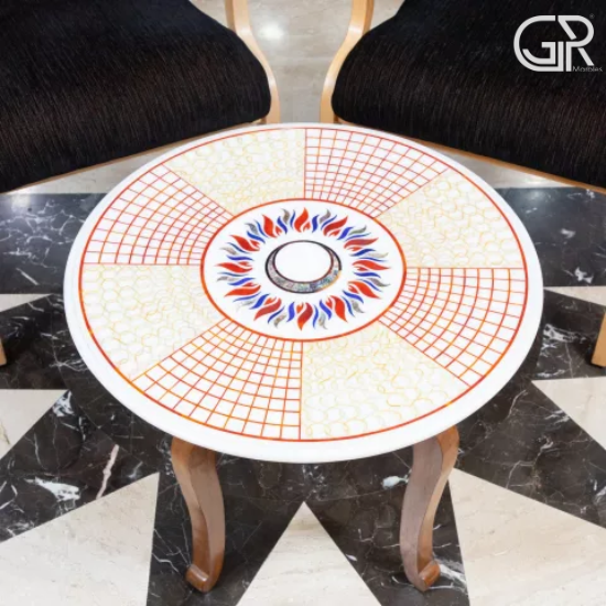 Round Marble Tabletop