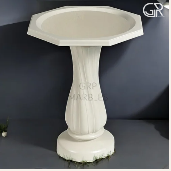 Beautiful Marble Birdbath