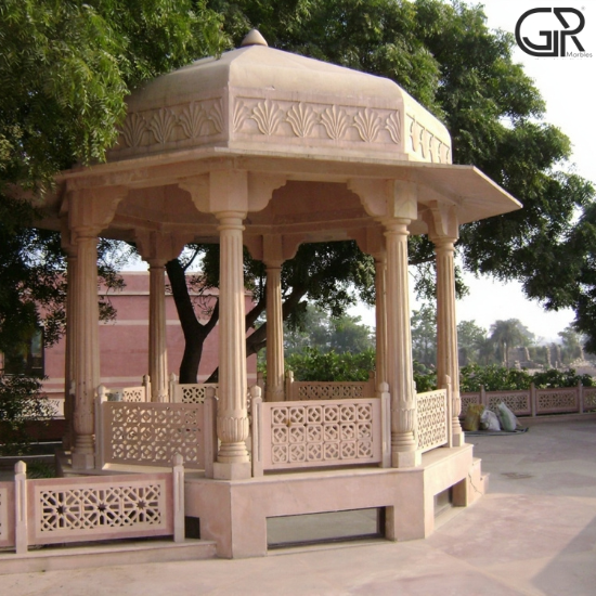 Modern Sandstone Gazebo