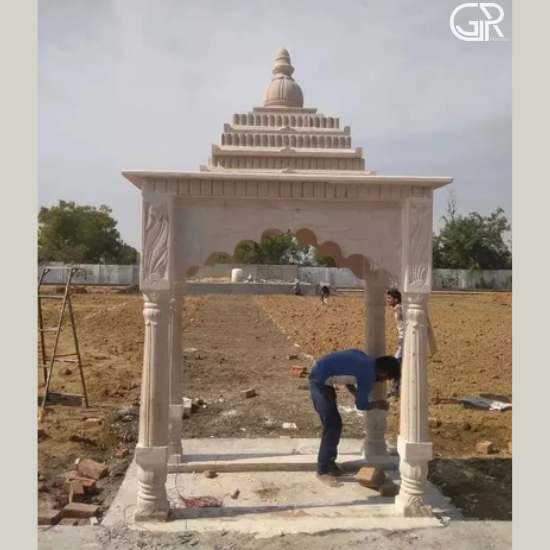 Sandstone Temple Construction