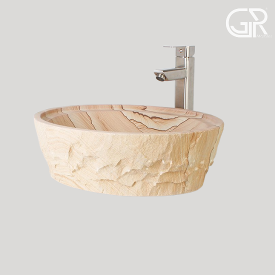 Custom Sandstone Washbasin