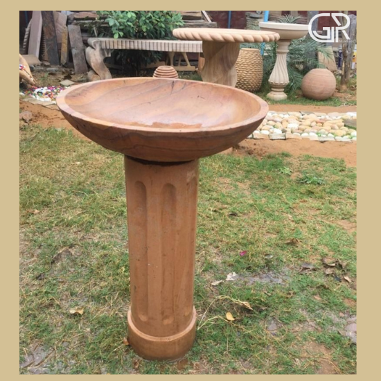 Beautiful Sandstone Birdbath