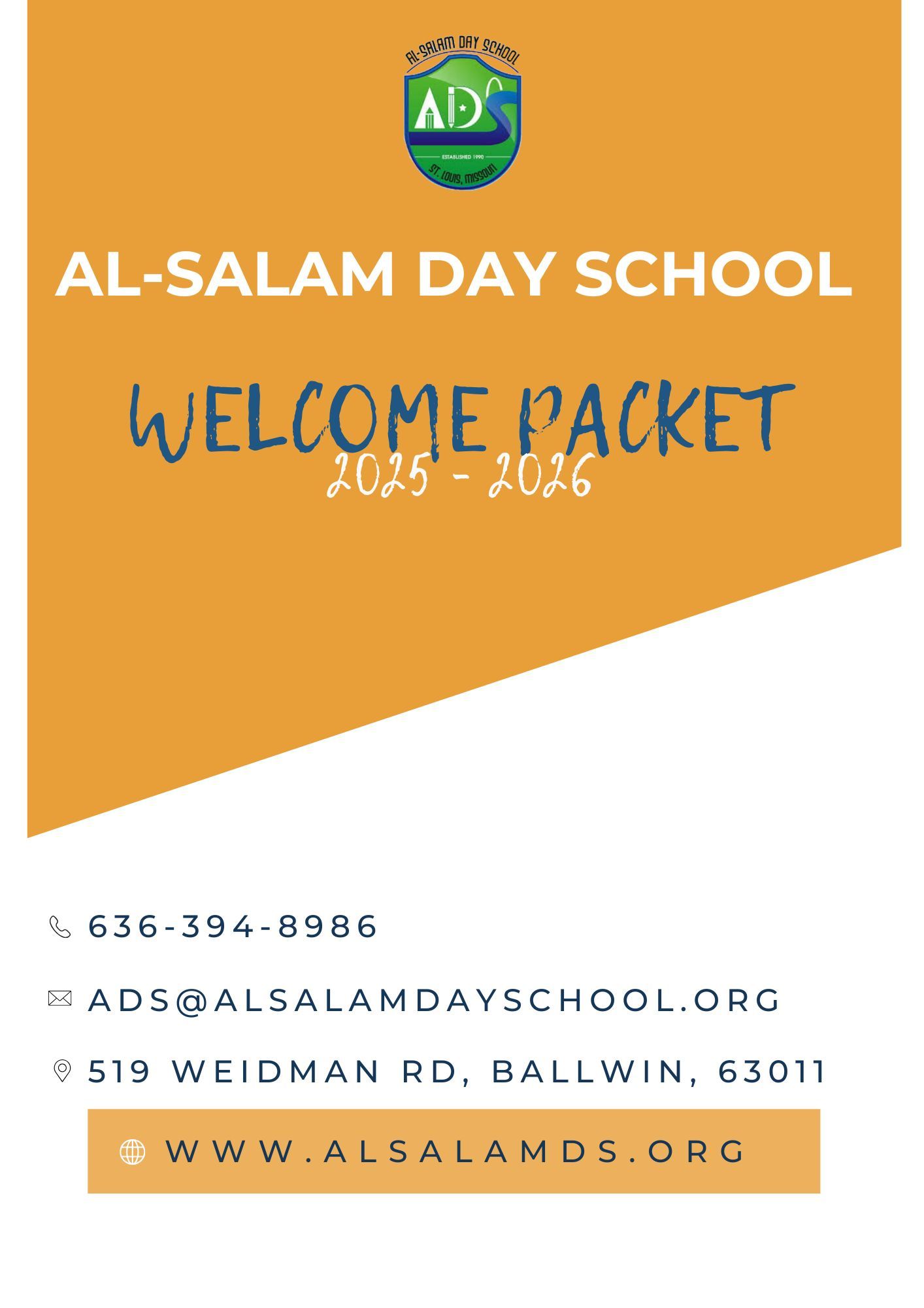 ADS Welcome Packet 25-26 Year