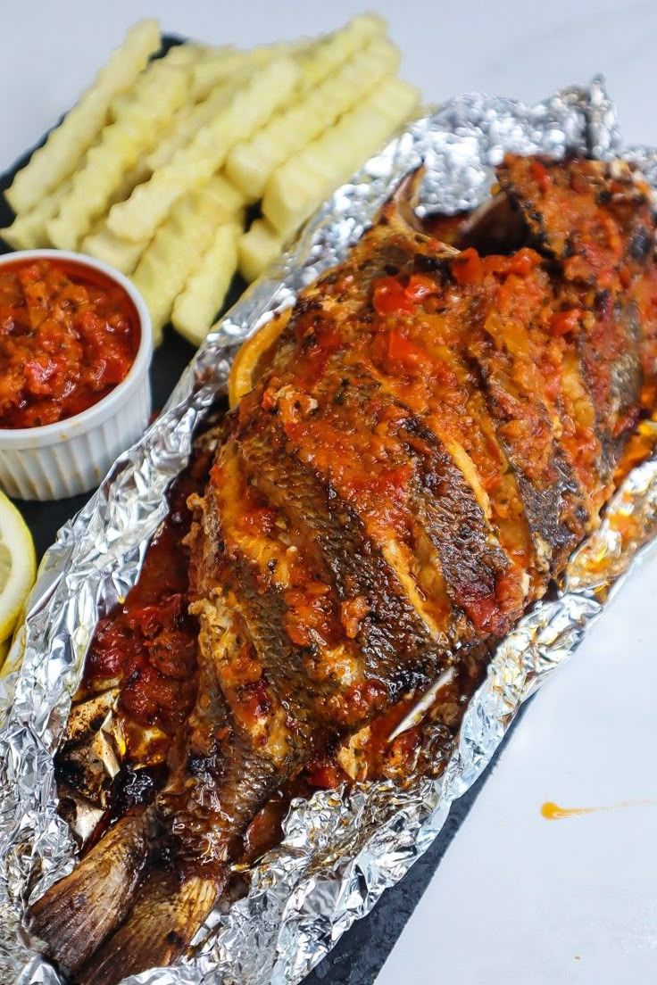 Grilled tilapia