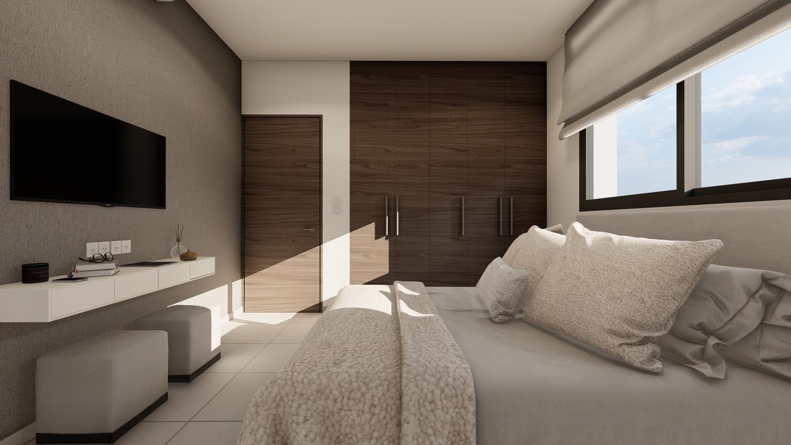 An Armonia living space opening onto its terrace