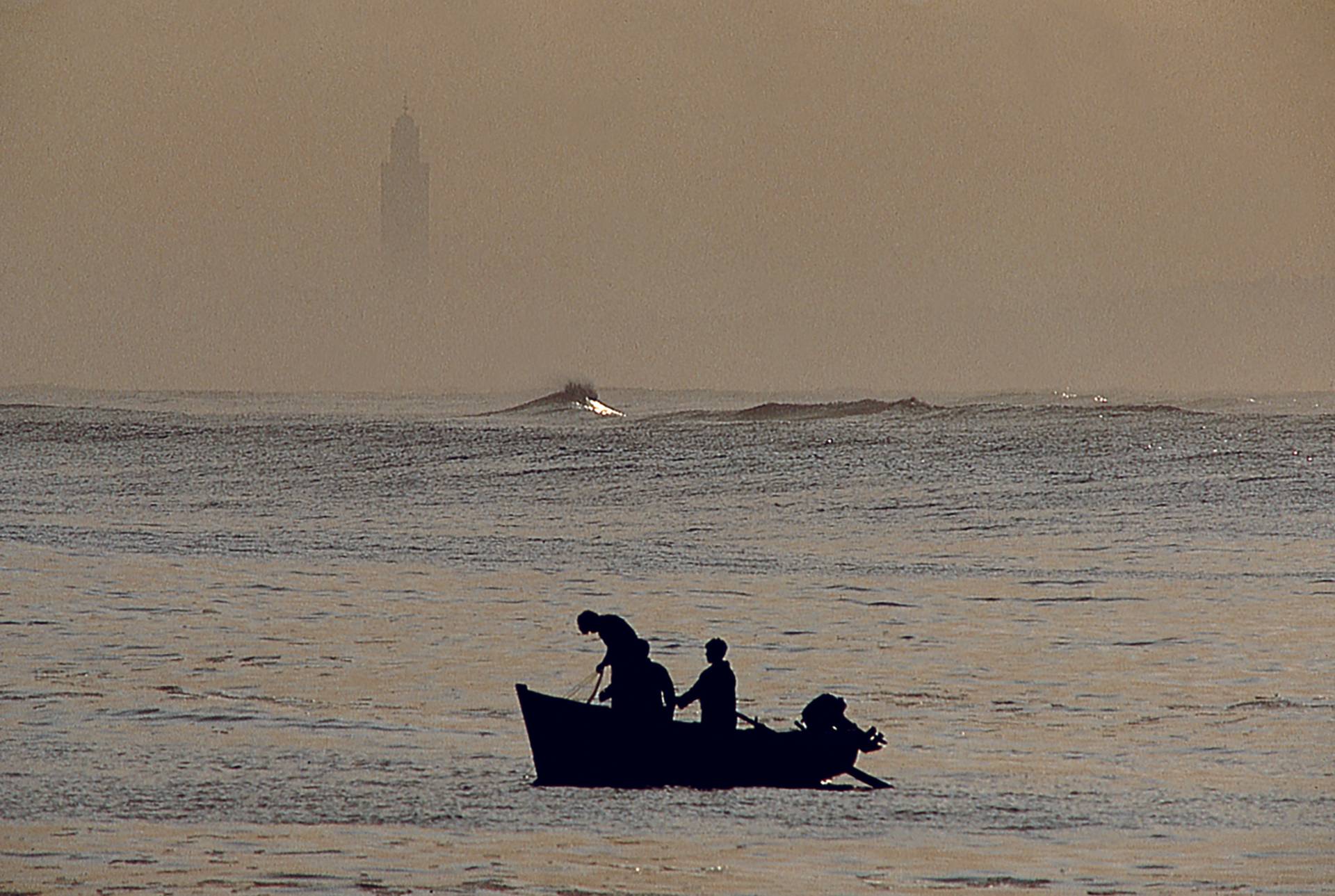 Pulling in the nets by Eric Chauché