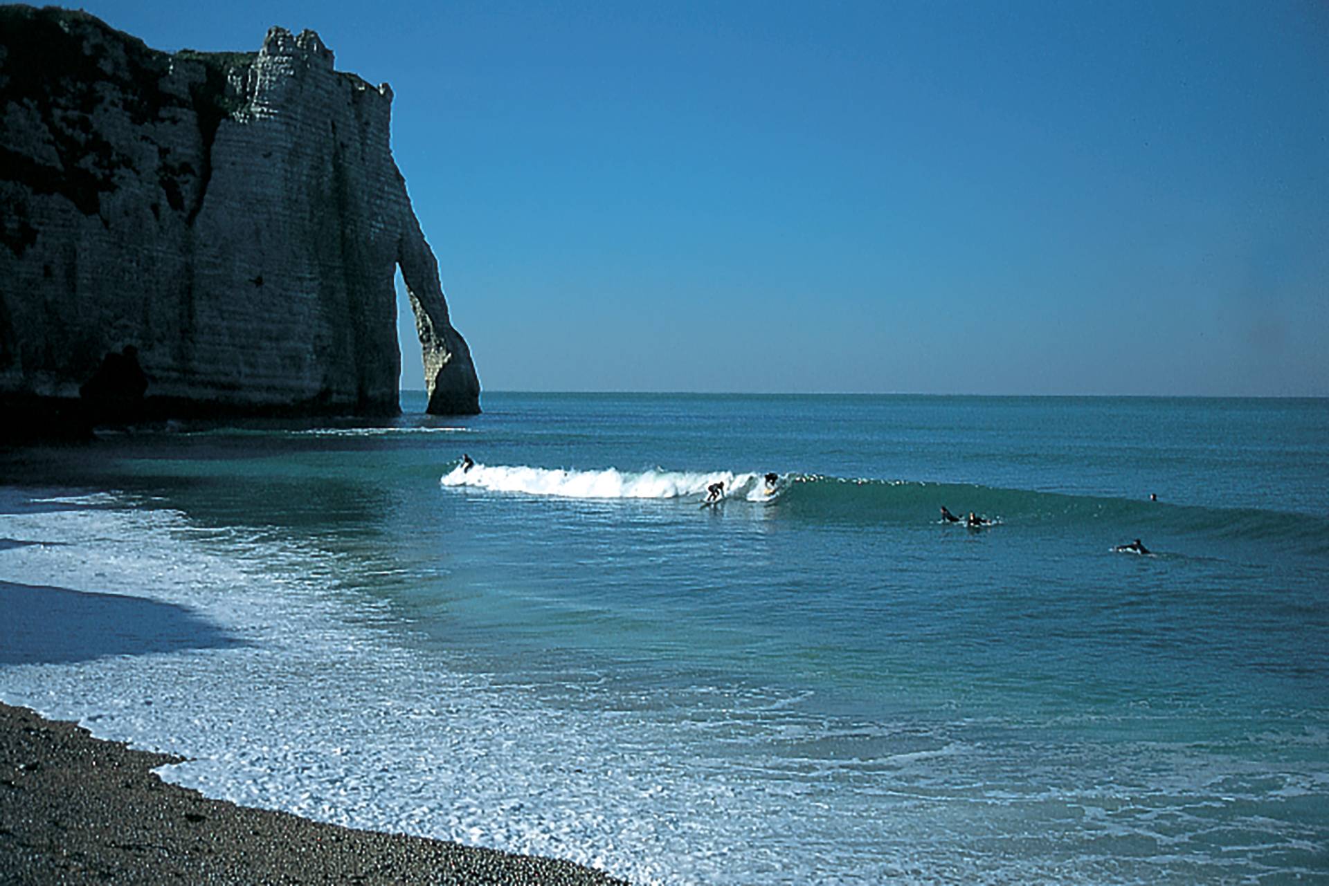 Etretat by J M Herbert