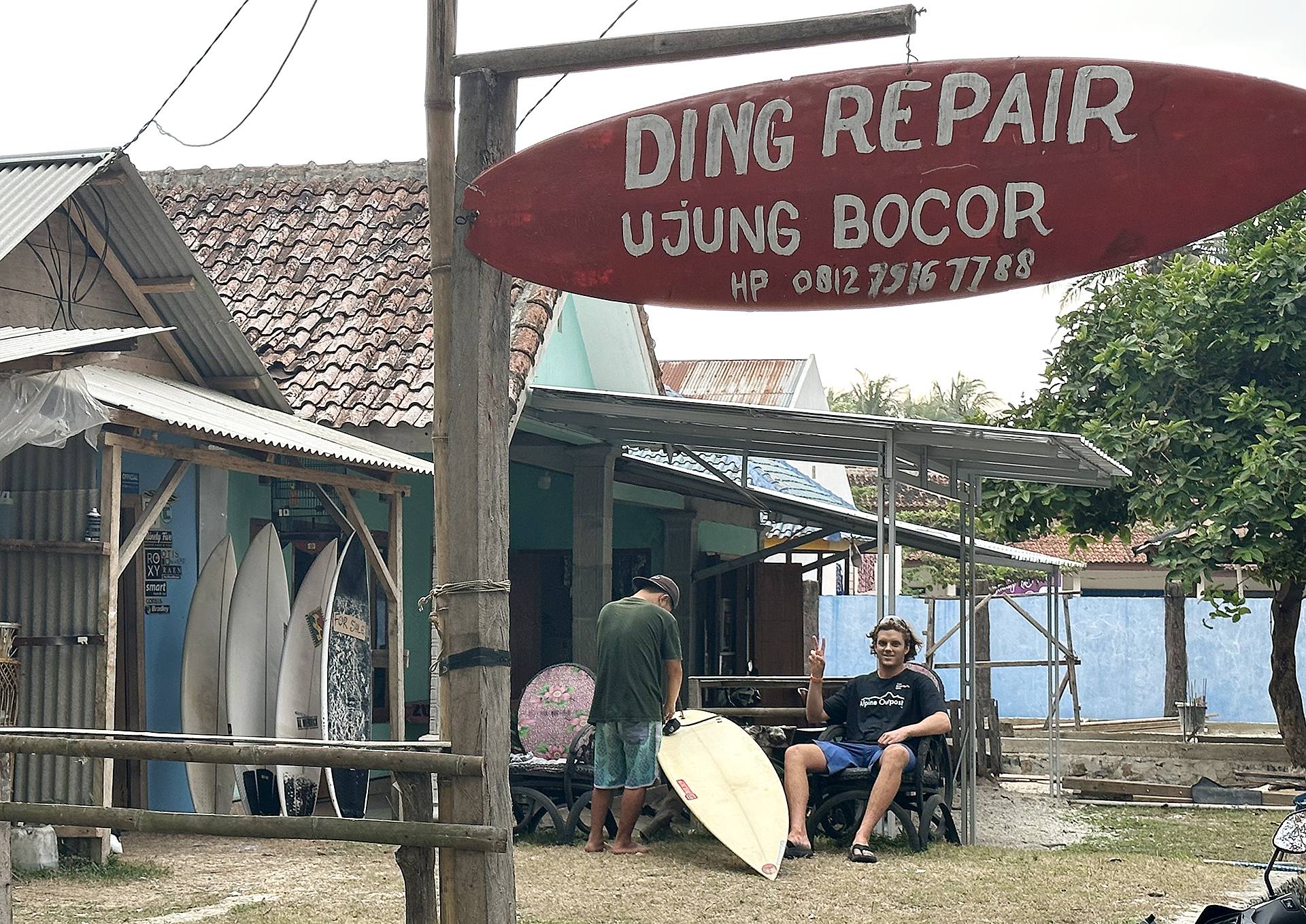 Ding Repair Ujung Bocor by Bruce Sutherland