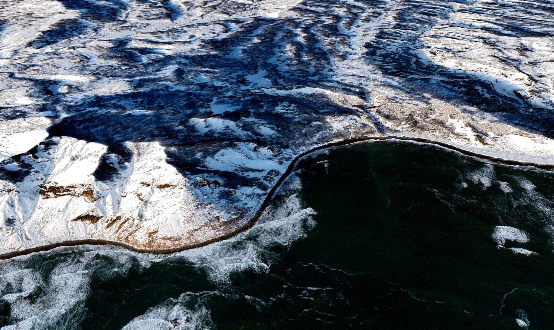 Kamchatka by Google Earth