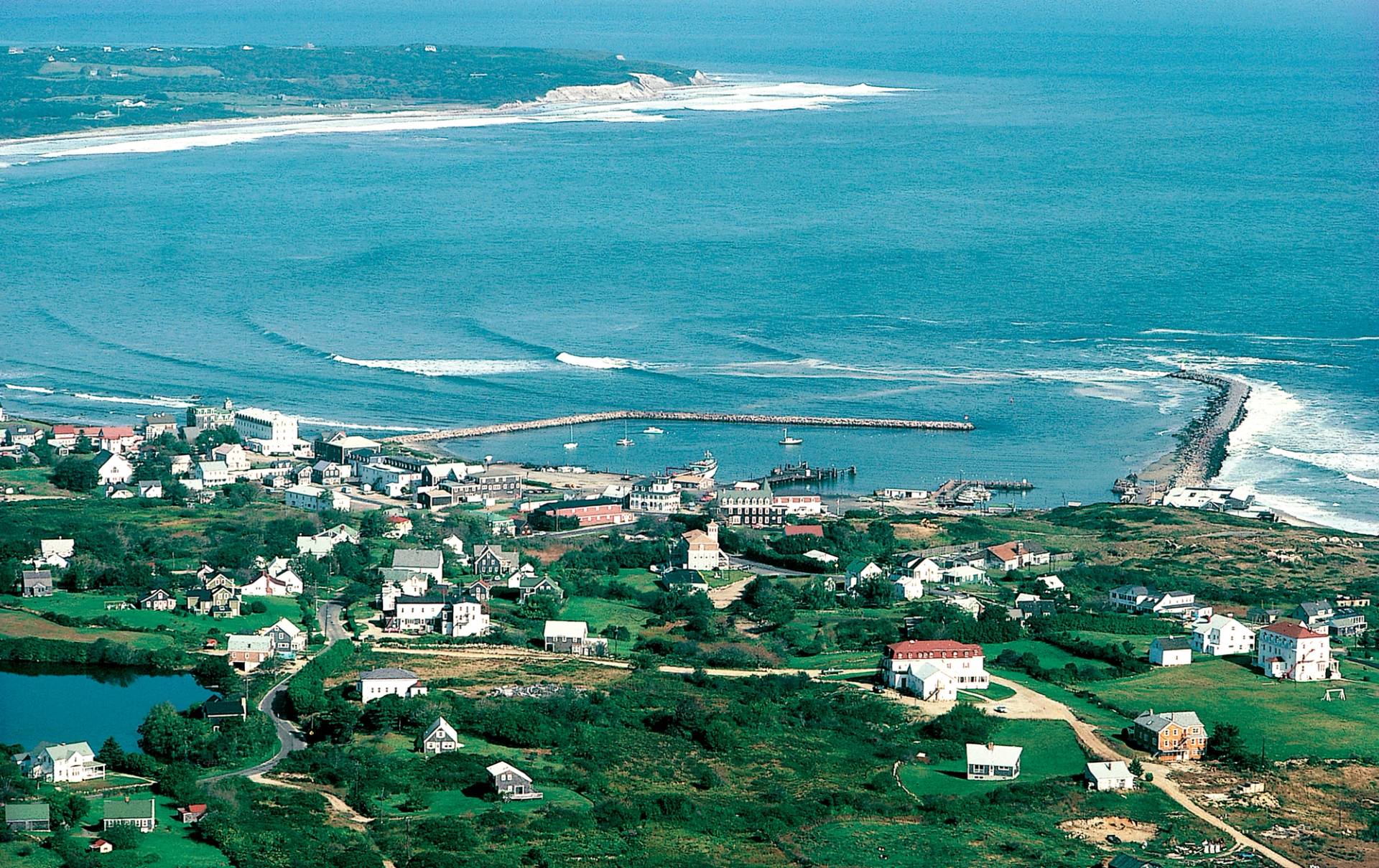 Old Harbor, Block Island by Mez ESM