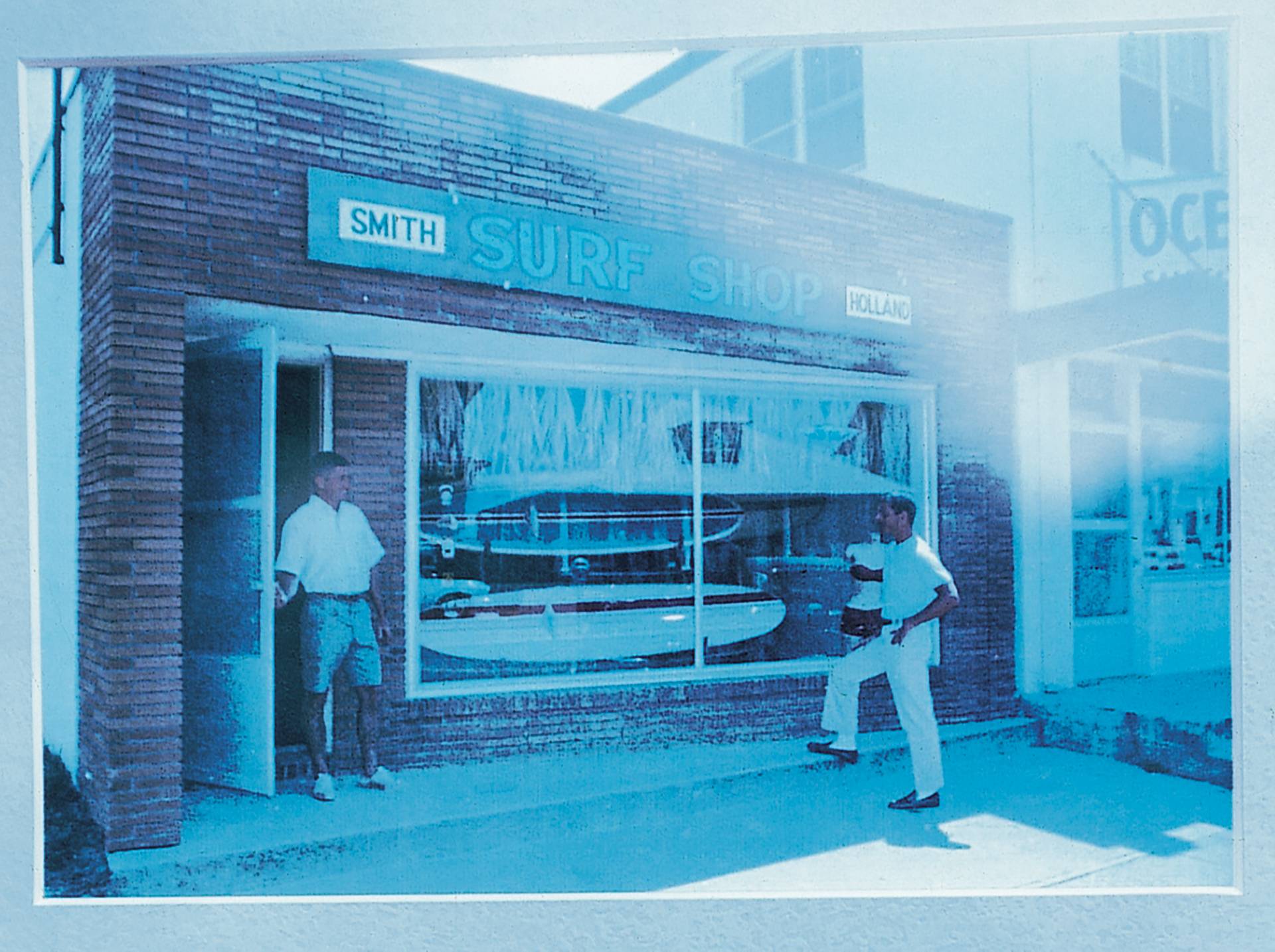 Smith Surf Shop, Virginia Beach, early 1960's by Bruce Sutherland