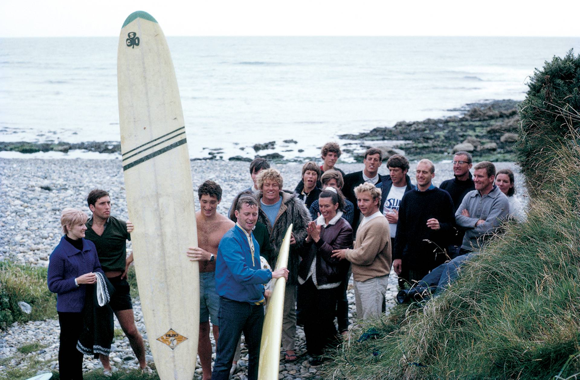 Irish Surf Cub in Jersey 1970 by ISA